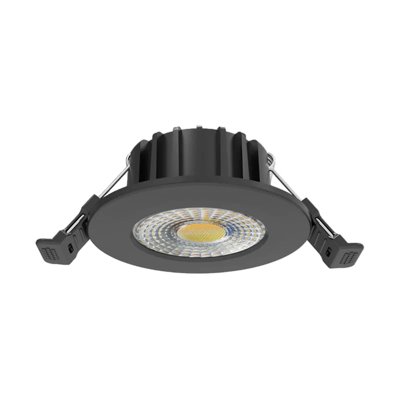 LED Inbouwspot Hugo | Dimbaar | IP65 | 6W | CCT Switch | Zaagmaat: Ø50-70 mm | Zwart - Outledtl.nl